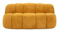 Divanetto ball senape 145x80x69 cm design moderno