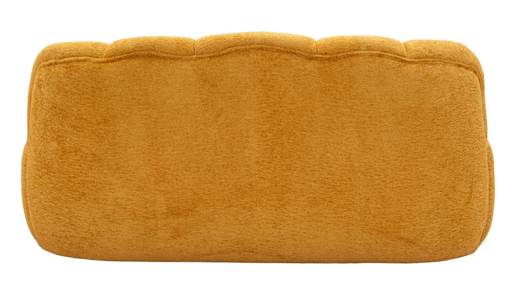 Divanetto ball senape 145x80x69 cm design moderno