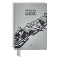 Montblanc notebook #146 a righe Meisterstück X Olympic Heritage Chamonix 1924 grigio 132988