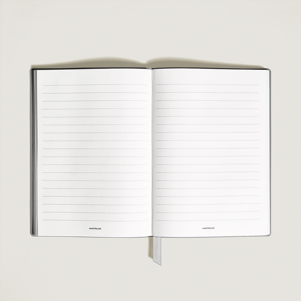 Montblanc notebook #146 a righe Meisterstück X Olympic Heritage Chamonix 1924 grigio 132988