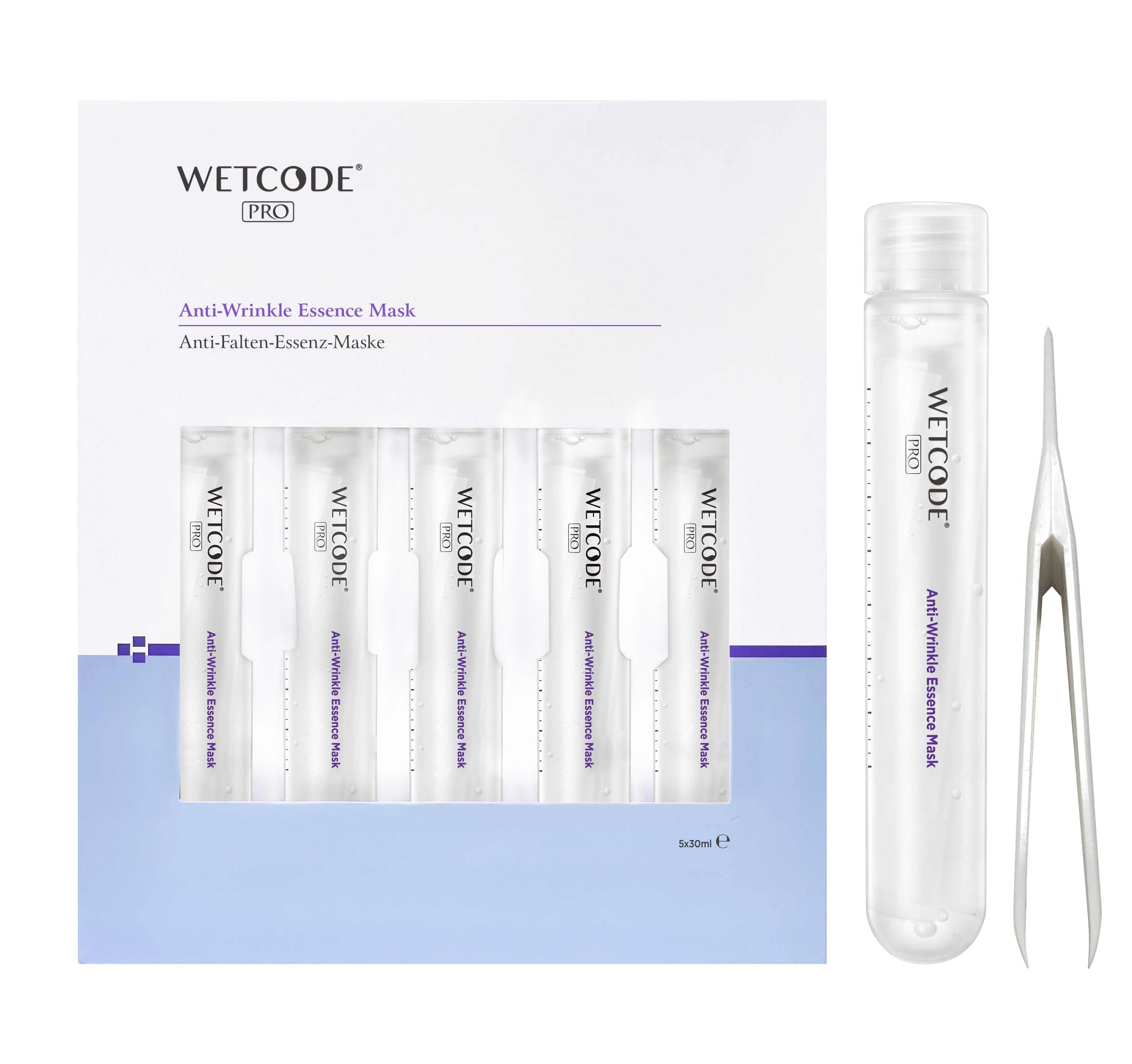 WETCODE - Dual-Peptide Anti-Wrinkle Essence Mask *5pz