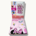 Disney Home Completo Letto 3pezzi 1 Posto In Puro Cotone Con Stampa Minnie Mouse Disney Art. Je12182