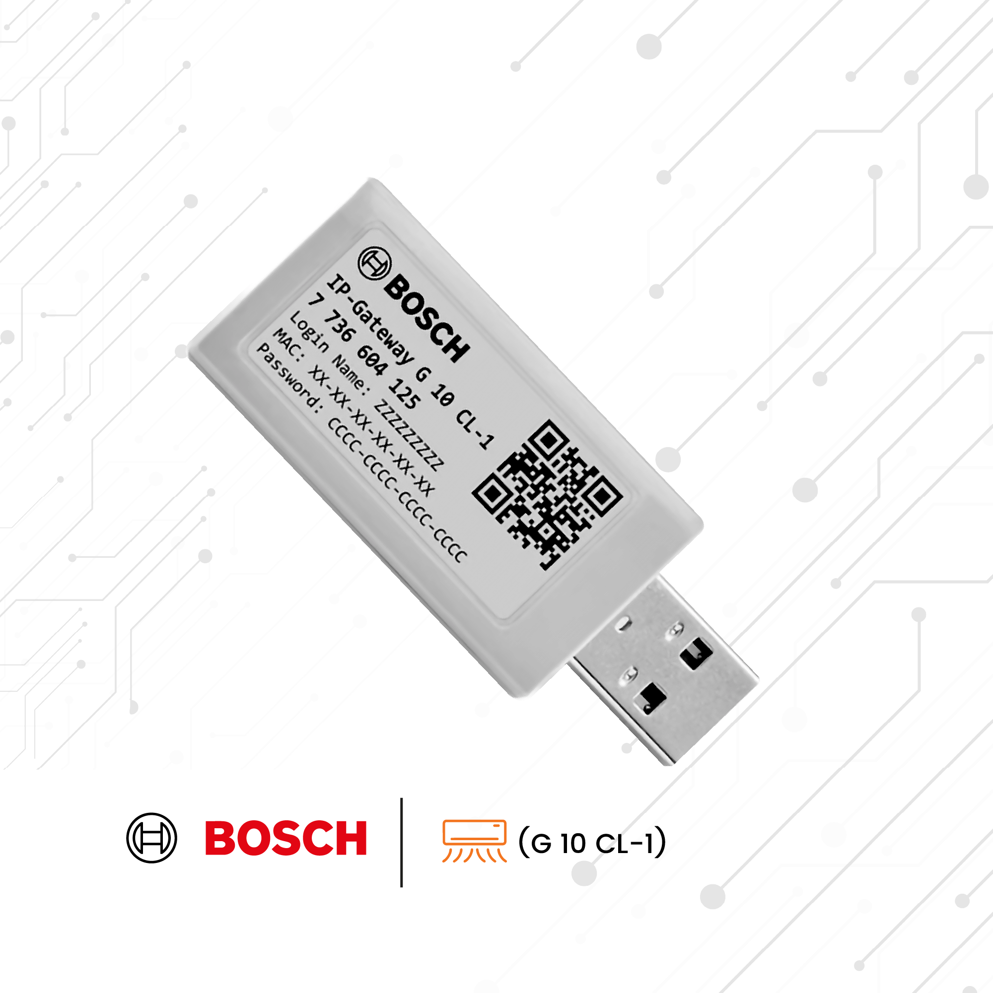 Modulo WiFi per Climatizzatori Bosch Residenziali (G 10 CL-1)