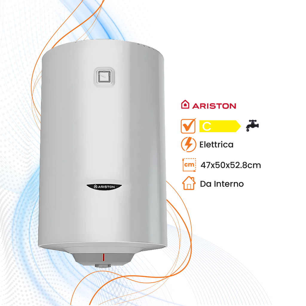 Scaldabagno Ariston PRO1 R Elettrico Orizzontale/Verticale