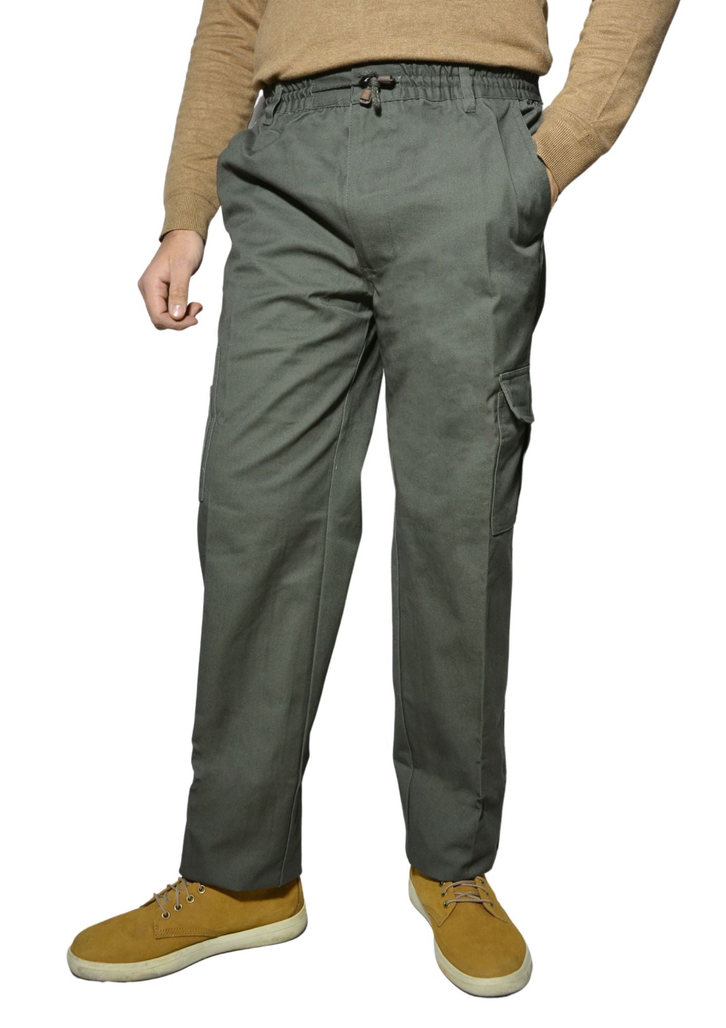 Sportman - Pantalone Da Lavoro Cargo In Cotone Popeline M819