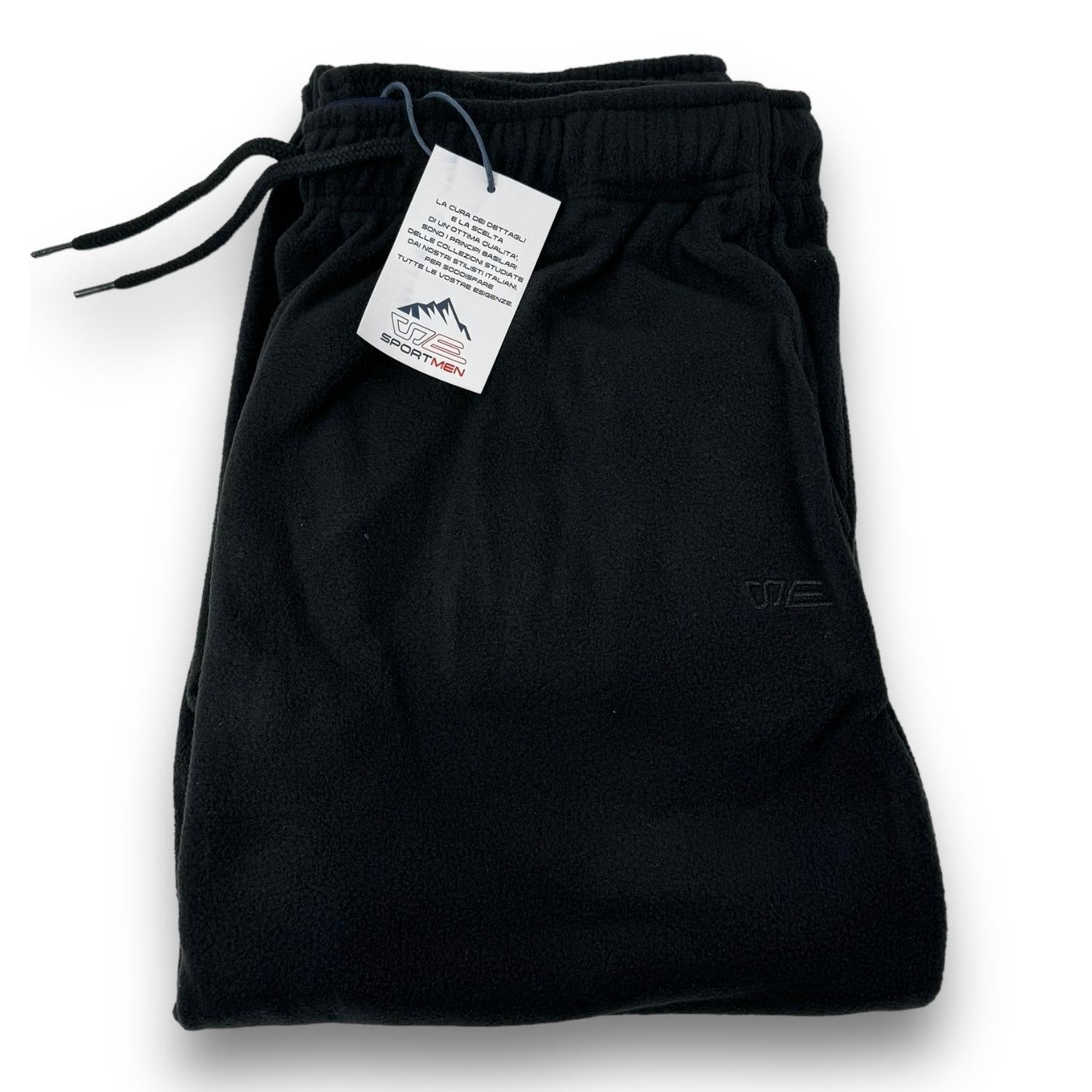 Sportman Pantalone Unisex In Micro Pile Con Coulisse E Tasche  Art. U31