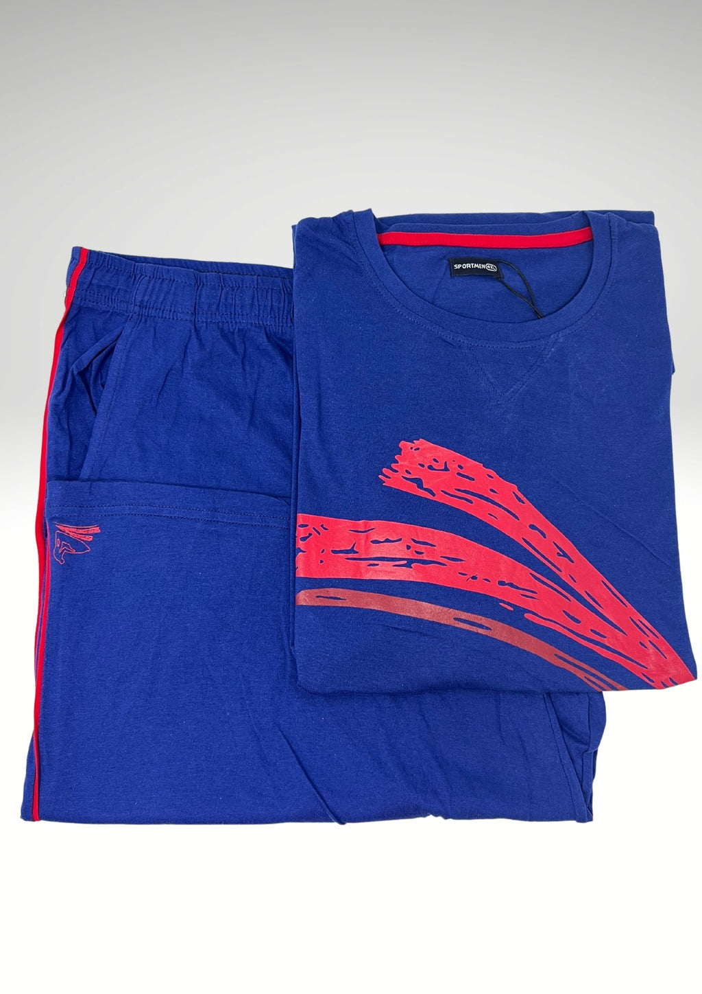 Sportman Completo Uomo Corto Calibrato Bermuda Con Tasche 100% Cotone Mis/col Assortiti Art. Fa500