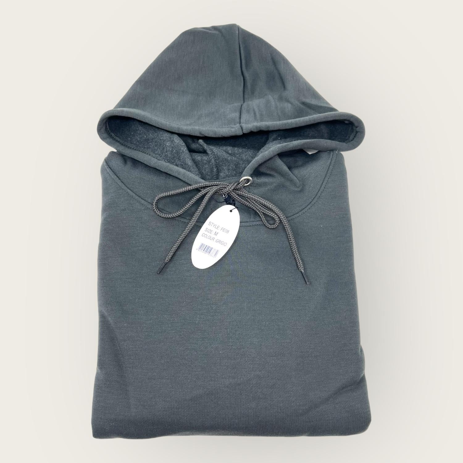 Sportman Inverno Felpa Uomo Con Cappuccio In Cotone Con Ricamo  Art.fe08
