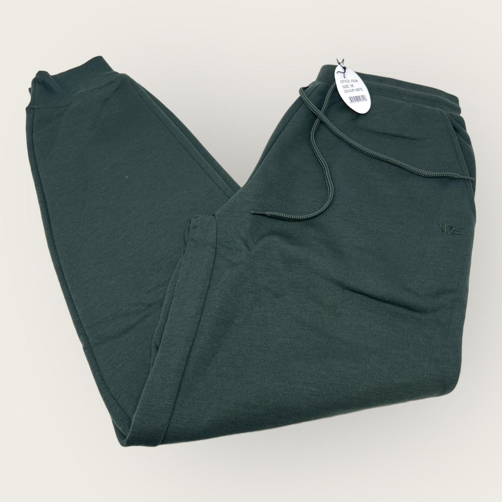 Sportman Inverno Pantalone Felpa Uomo In Cotone Con Ricamo -coulisse Ed Elastico-caviglie  Art. Fe04