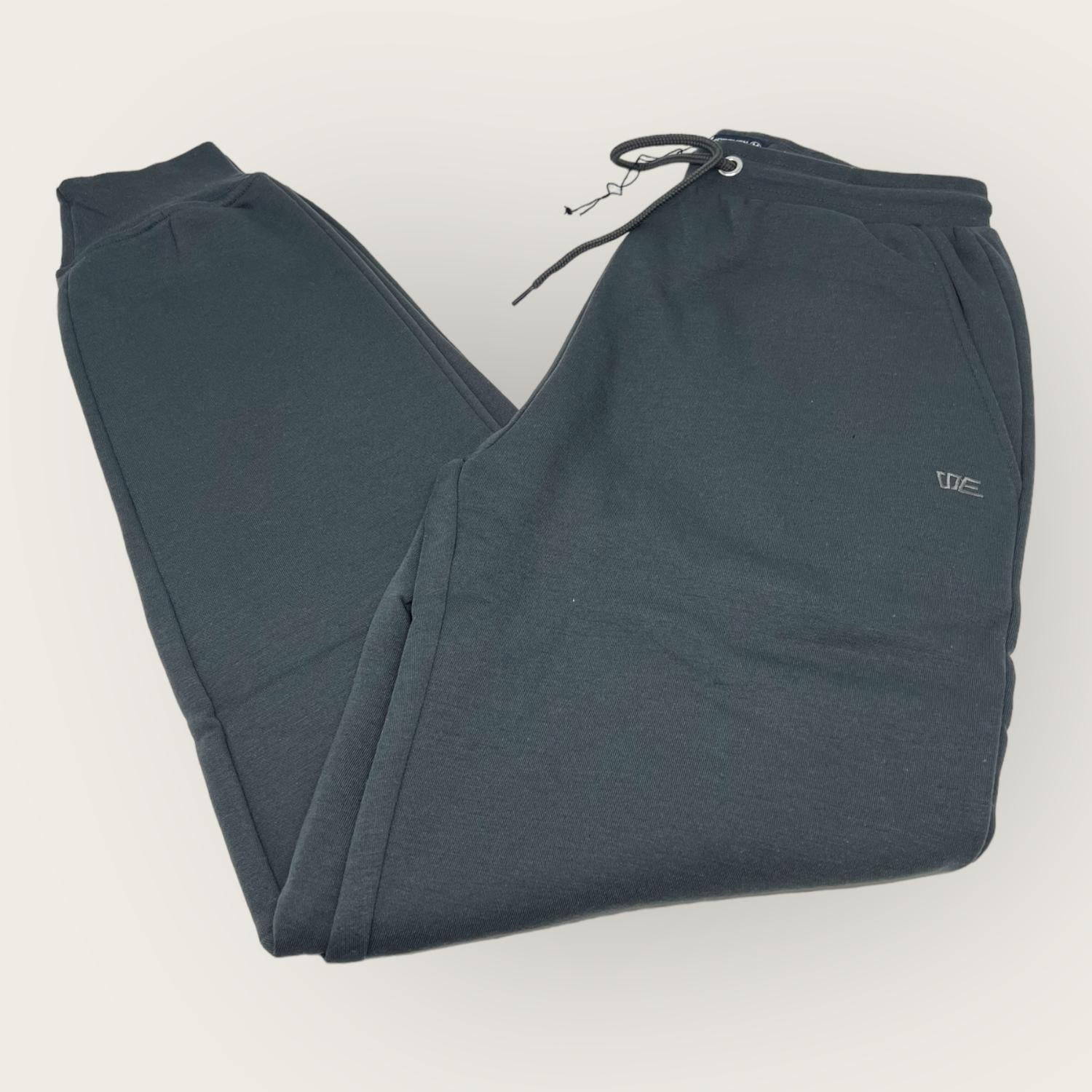 Sportman Inverno Pantalone Felpa Uomo In Cotone Con Ricamo -coulisse Ed Elastico-caviglie  Art. Fe04