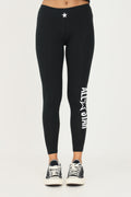 Converse pantalone sportivo da donna Leggings All Star 10023331-A01 nero