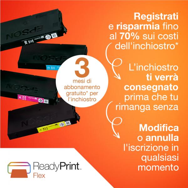 EPSON MULTIFUNZIONE INK A4 COLORE, WF-2910DWF, 18PPM, FRONTE/RETRO, USB/WIFI, 4 IN 1 [C11CK64402]
