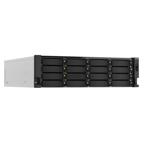 QNAP TS-H2287XU-RP NAS Armadio (3U) Collegamento ethernet LAN Nero, Bianco E-2378 [TS-H2287XU-RP-E2378-64G]