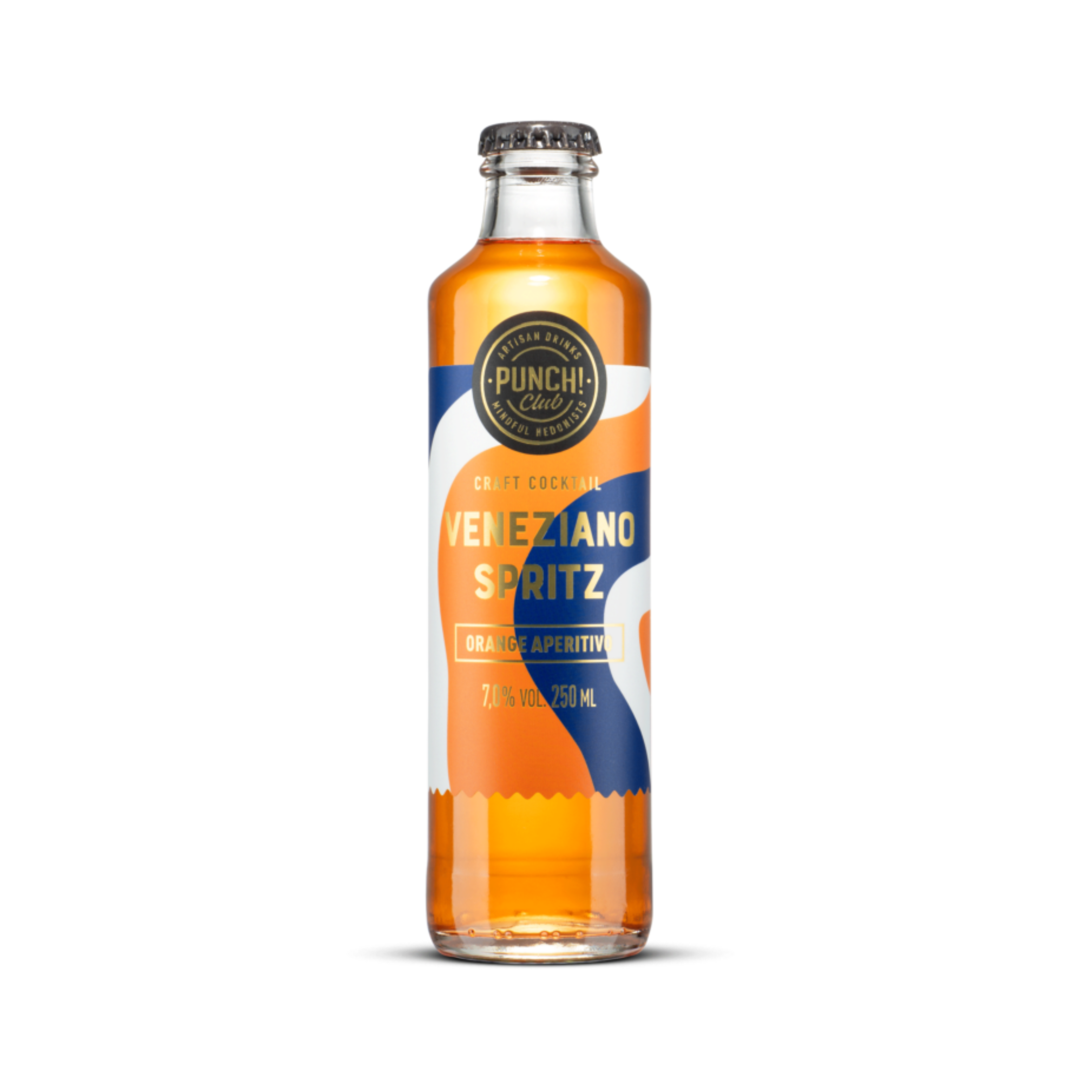 Punch Club, Spritz 7% vol , 250 ml - Confezione da 12 bottiglie