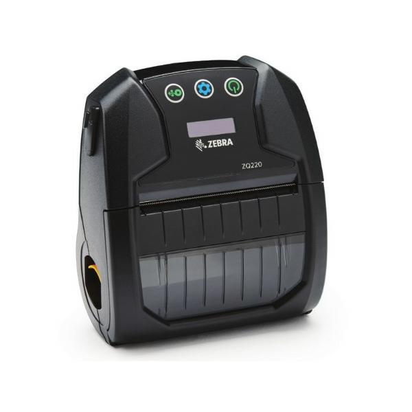 Zebra ZQ220 stampante per etichette (CD) Termica diretta 203 x 203 DPI 60 mm/s Con cavo e senza cavo Bluetooth [ZQ22-B16B1KE-00]