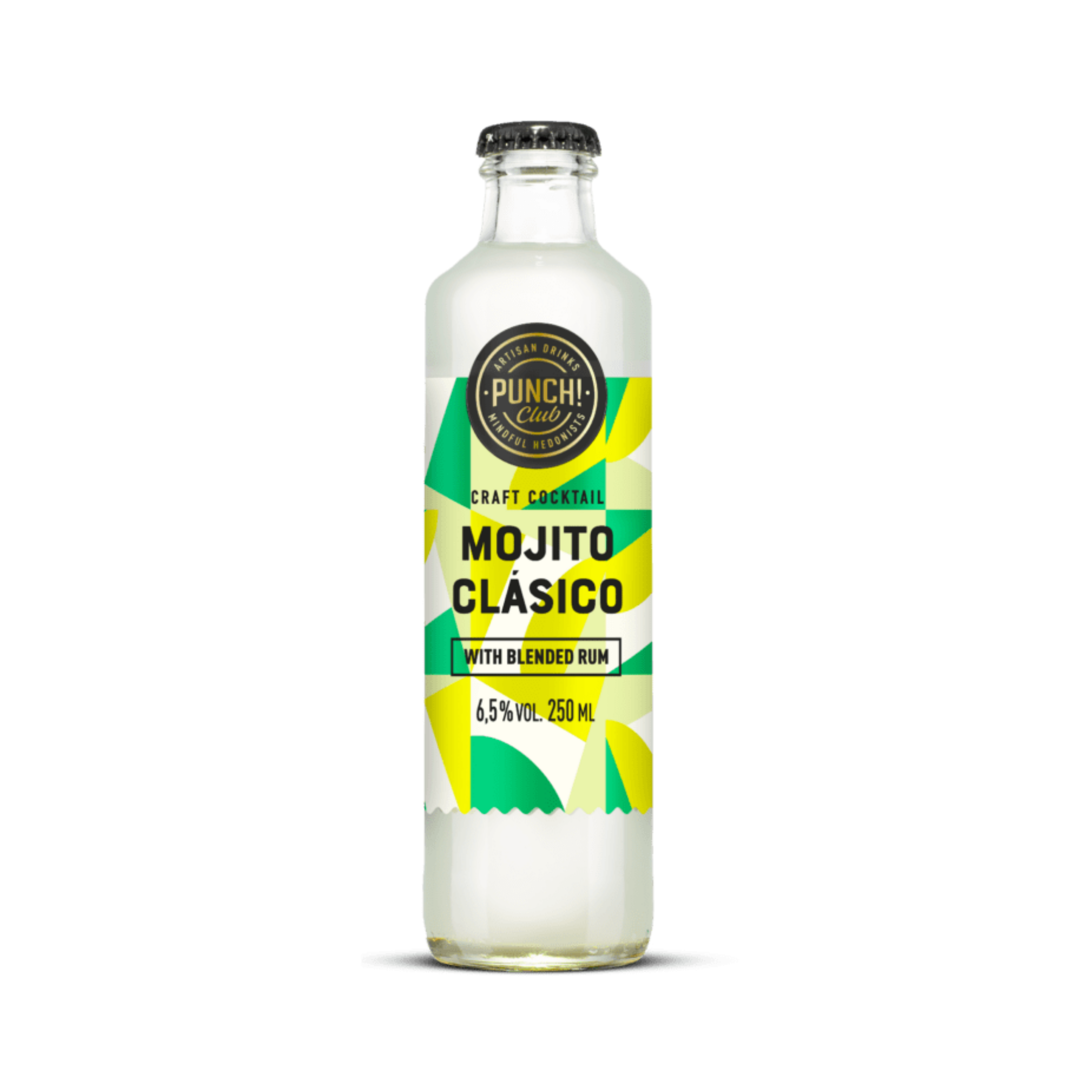 Punch Club, Mojito 6.5 % vol, 250 ml - Confezione da 12 bottiglie