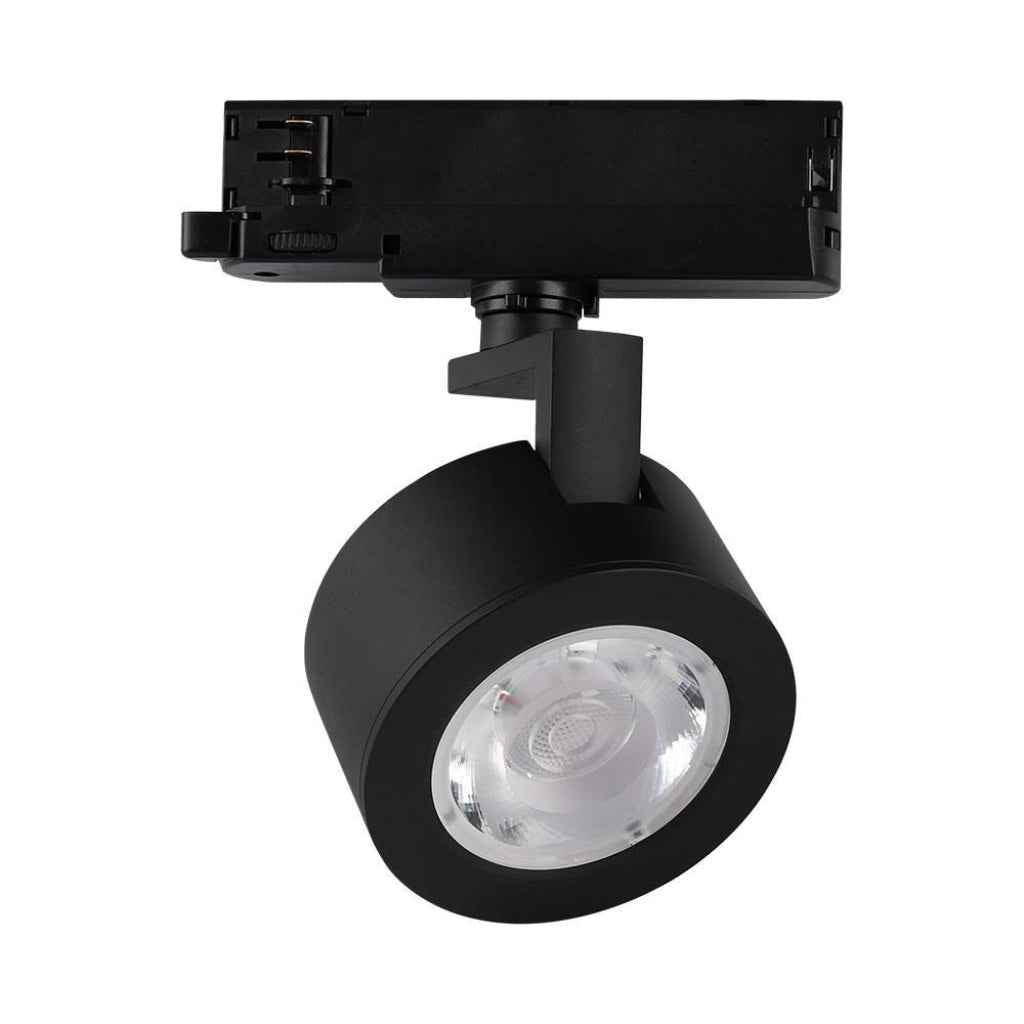 V-Tac Faretto LED Binario Trifase 30W CCT 3in1 Nero COB