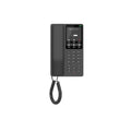 Grandstream GHP630 - Compact Hotel IP Phone, 2 SIP accounts, 2 lines, 1x Ethernet 10/100 PoE, 480x320 (3.5") Color LCD, no PSU, White [GHP630]