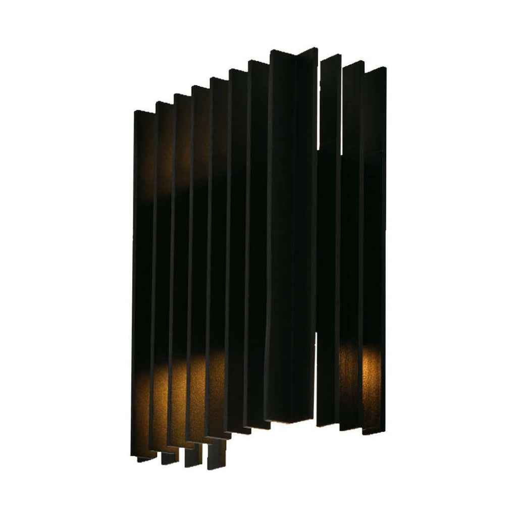 Lampada LED Muro 26W Ruotabile 3000K IP65 Nero V-TAC