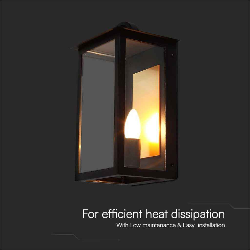 Lampada LED Muro 26W Ruotabile 3000K IP65 Nero V-TAC