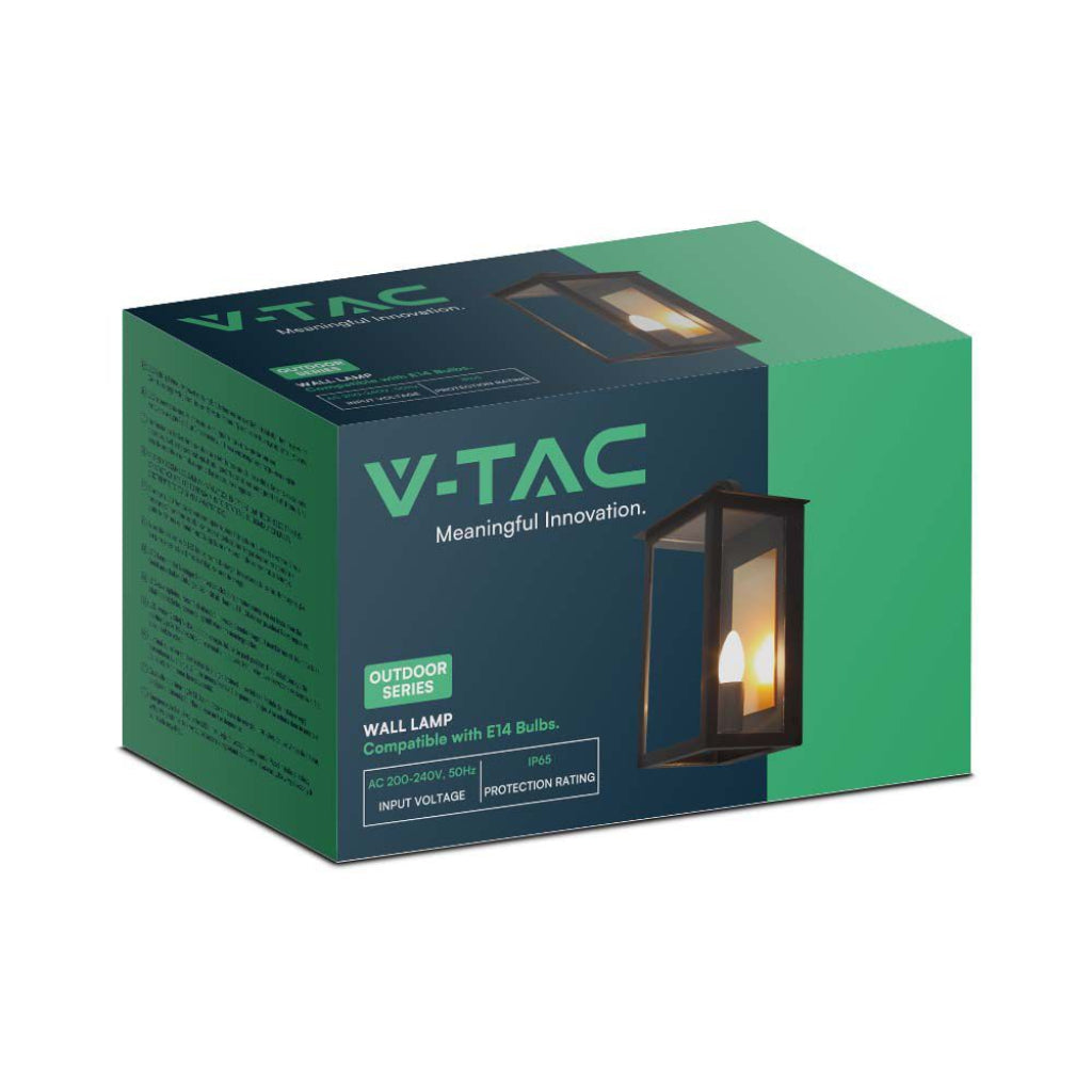 Lampada LED Muro 26W Ruotabile 3000K IP65 Nero V-TAC