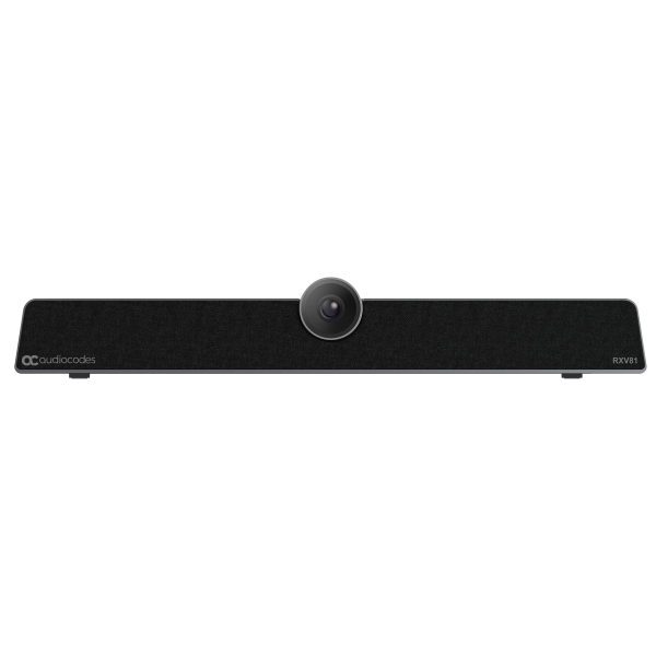 Audiocodes Teams RXV81 Video Collaboration Bar (MTRfA) Bundle 10 with RX-PAD Room Touch Controller [TEAMS-RXV81-B10]
