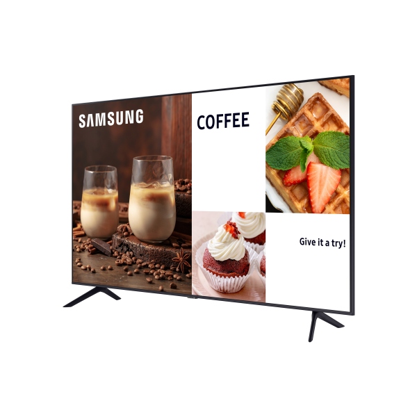 Samsung LH75BECHLGUXEN visualizzatore di messaggi Pannello piatto per segnaletica digitale 190,5 cm (75") LED Wi-Fi 4K Ultra HD Nero Processore integrato Tizen [LH75BECHLGUXEN]