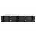 QNAP TS-1264U-RP NAS Armadio (2U) 8 GB DDR4 0 TB QNAP QTS Alluminio, Nero [TS-1264U-RP-8G]