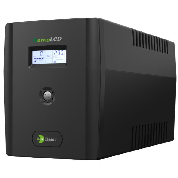 Elsist NemoLCD 160 gruppo di continuità (UPS) A linea interattiva 1,6 kVA 600 W 4 presa(e) AC [EL-NEMOLCD160]