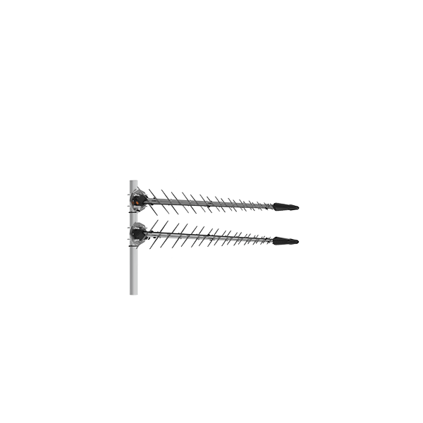 POYNTING - Ultra-Wide Directional Log-Periodic Dipole Array High Gain LTE/5G/WiFi-6E Antenna, 616 - 7200 MHz., 11.5 dBi, N-Type (f) bulkhead [A-LPDA-0500-V1-01]