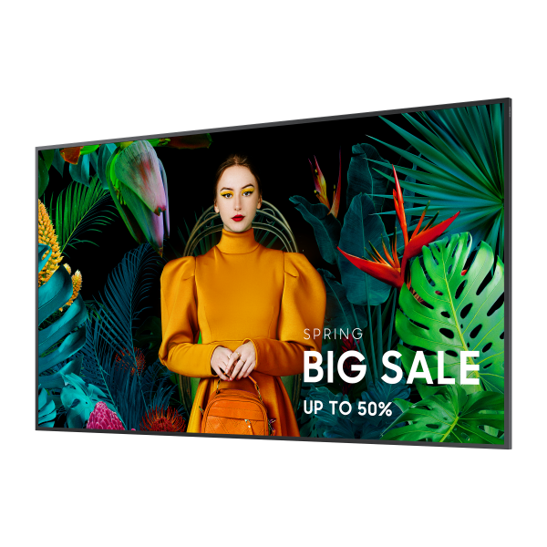 Samsung QB55C Pannello piatto per segnaletica digitale 139,7 cm (55") LCD Wi-Fi 350 cd/m 4K Ultra HD Nero Processore integrato Tizen 16/7 [LH55QBCEBGCXEN]