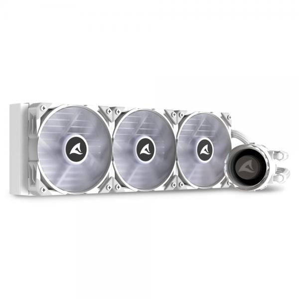 SHARKOON LIQUID COOLING S90 ARGB 360 WHITE [S90 RGB AIO WHITE]