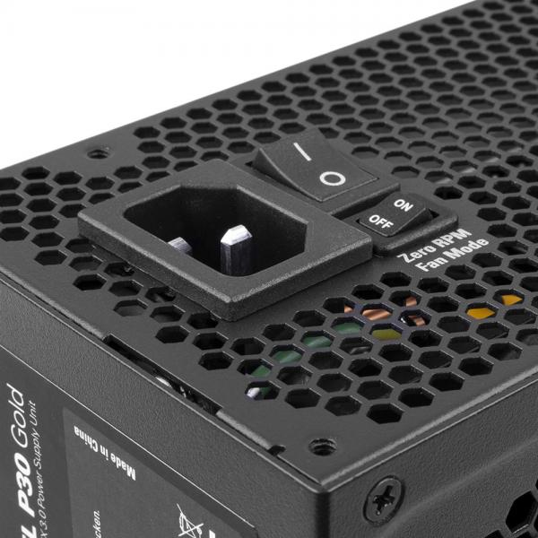 Sharkoon Rebel P30 Gold alimentatore per computer 1300 W 20+4 pin ATX ATX Nero [REBELP30GOLD1300W]