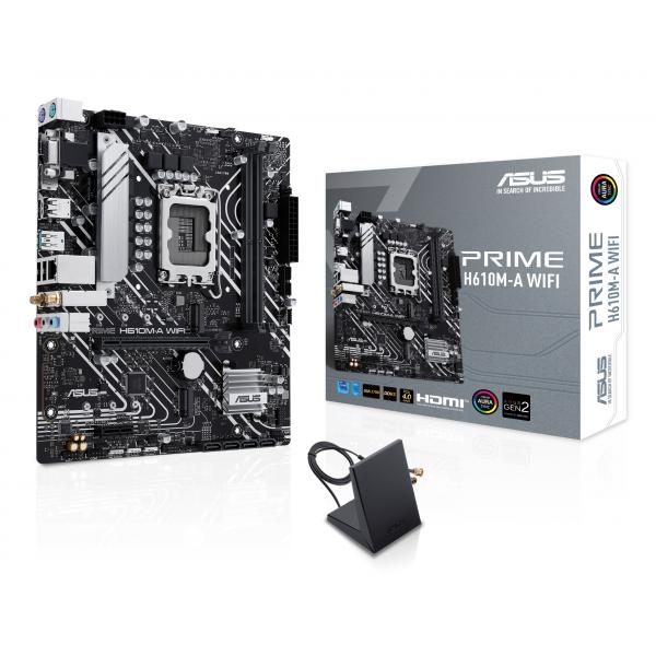 ASUS MB H610, PRIME H610M-A WIFI, LGA 1700, WIFI, 90MB1G00-M0EAY0 [PRIME H610M-A WIFI]