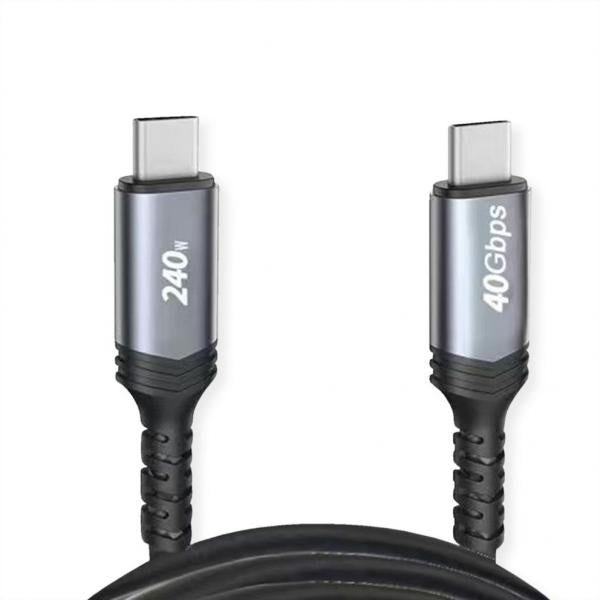 VALUE CAVO USB4 GEN3X2 (40GBIT/S), C - C, M/M, 240W, 0.8M [11.99.9089]