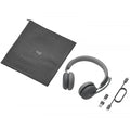 Logitech 981-001311 cuffia e auricolare Con cavo e senza cavo A Padiglione Ufficio USB tipo-C Bluetooth Grafite [981-001311]