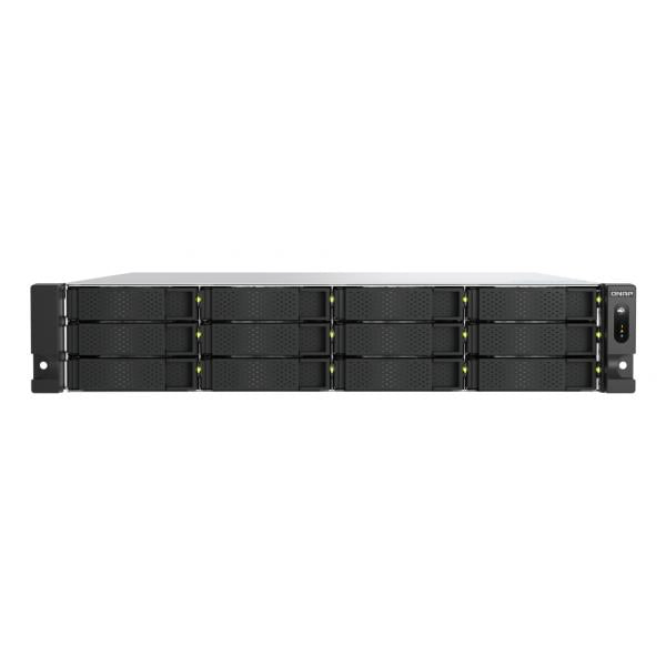 QNAP TS-H1277AXU-RP NAS Armadio (2U) AMD Ryzen 7 32 GB DDR5 QuTS hero Nero [TS-H1277AXU-RP-R7-32G]