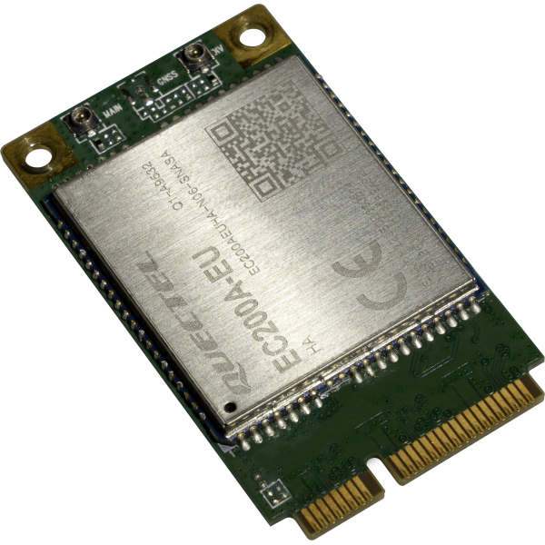 MikroTik, R11eL-EC200A-EU Un aggiornamento ulteriormente conveniente del precedente modem R11 LTE4. Offre la stessa velocità (fino a 150 Mbps) e le stesse funzionalità della versione precedente. Ino [R11eL-EC200A-EU]