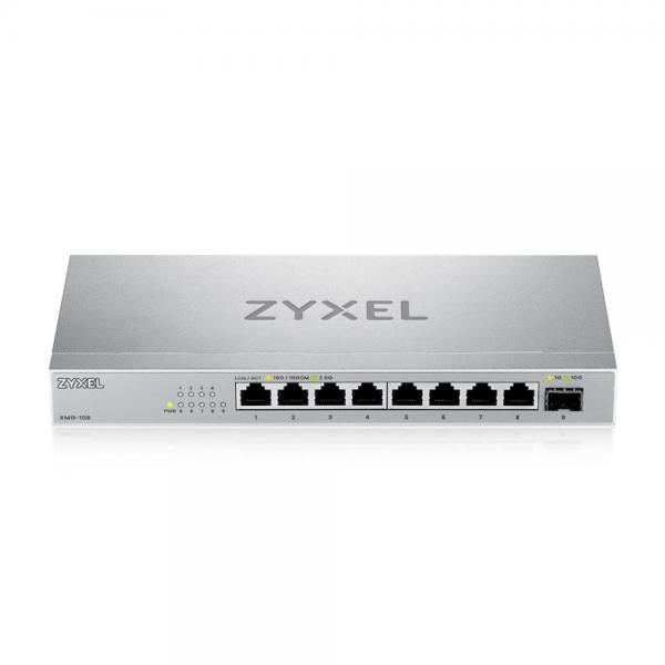 Zyxel XMG-108 Non gestito 2.5G Ethernet (100/1000/2500) Argento [XMG-108-ZZ0101F]