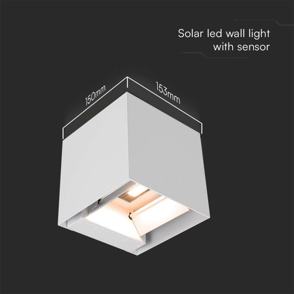 Lampada LED da Giardino Solare 9W con Sensore Crepuscolare IP65