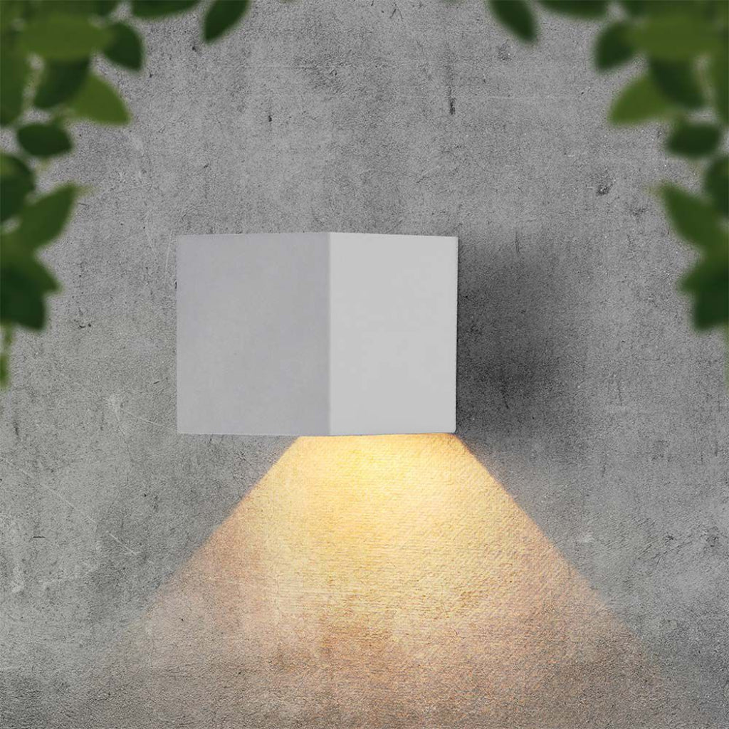 Lampada LED Solare da Giardino 9W con Sensore 4000K IP65 Bianca