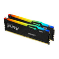 Kingston Technology FURY Beast 32GB 6000MT/s DDR5 CL30 DIMM (Kit da 2 moduli) RGB EXPO [KF560C30BBEAK2-32]