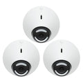 Ubiquiti - UVC-G5-Dome-3 - UniFi Indoor/Outdoor 2K PoE Ceiling camera, Ultra-wide viewing angle (102.4), 9 m (30 ft) IR night vision, Vandal resistant - 3 pack [UVC-G5-Dome-3]