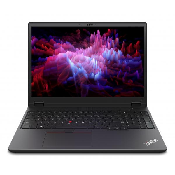 Lenovo ThinkPad P16v Intel Core Ultra 7 155H Workstation mobile 40,6 cm (16") WUXGA 32 GB DDR5-SDRAM 1 TB SSD NVIDIA RTX 500 Ada Wi-Fi 6E (802.11ax) Windows 11 Pro Nero [21KX000FIX]