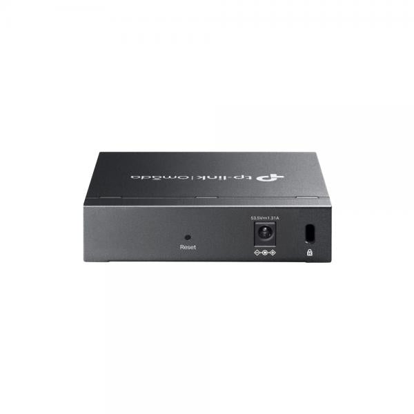 TP-Link Omada ES205G Gestito Gigabit Ethernet (10/100/1000) Supporto Power over Ethernet (PoE) Nero [ES205GP]