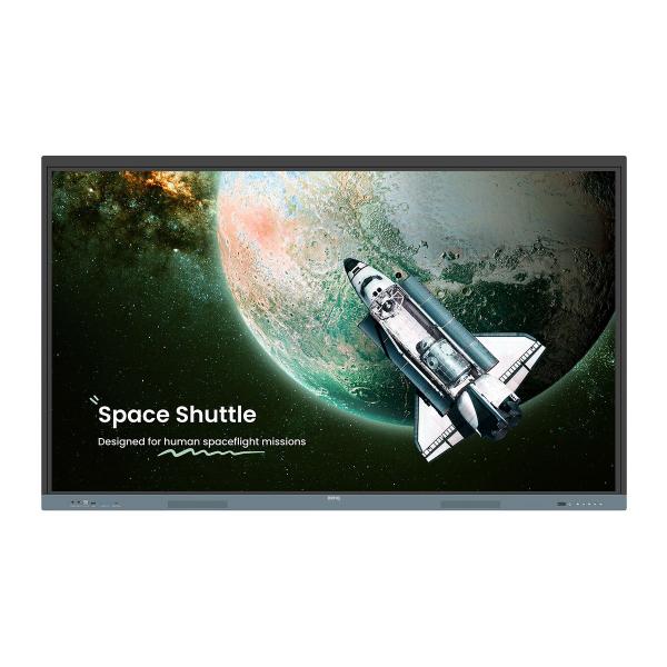 BenQ RE6504 Pannello piatto interattivo 165,1 cm (65") 450 cd/m 4K Ultra HD Nero, Grigio Touch screen Processore integrato Android [RE6504]