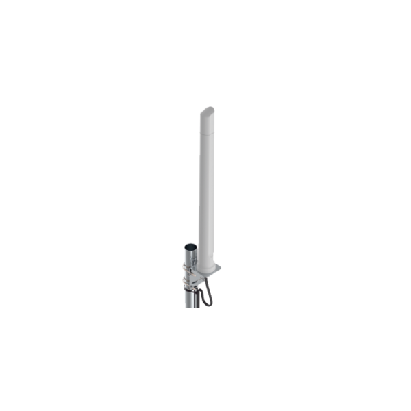 POYNTING - OMNI - Ultra-Wide MIMO (2x2)Urban Omnidirectional LTE/5G & Wi-Fi antenna, 410 - 4200 MHz., max. Gain: 6 dBi, with stainless steel pole mount (max. 50mm), 5m HDF-195, SMA (m), L-Bracket [A-OMNI-0600-V2-01]
