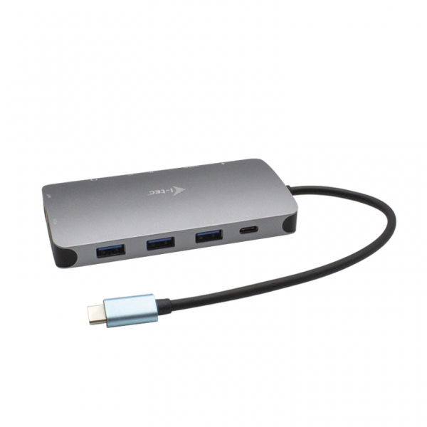 I-TEC DOCKING STATION USB-C - HDMI, VGA, LAN, PD100W e ALIMENTATORE [C31NANOVGA100]