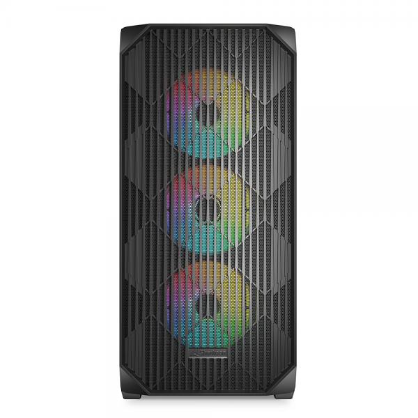 SHARKOON CASE AK3 RGB ATX BLACK [AK3 RGB ATX BLACK]