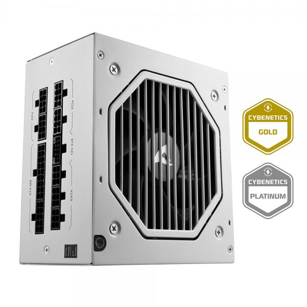 Sharkoon Rebel P20 alimentatore per computer 1200 W 24-pin ATX ATX Bianco [REBELP201200WWHITE]
